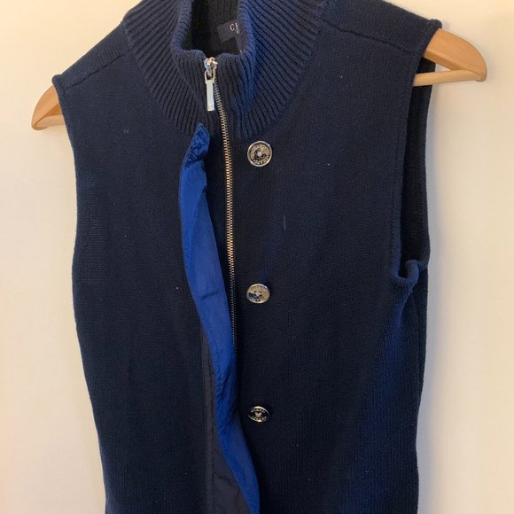 Navy Chaps Sweater Size S - Picture 2 of 5